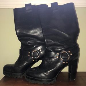 Tory Burch Motorcycle Boots